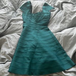 Herve Leger xxs Deep Teal